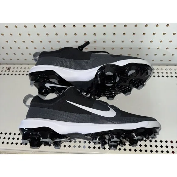 Nike Force Trout 9 Pro MCS Mens Molded Baseball Cleats Size 12 Black White Gray