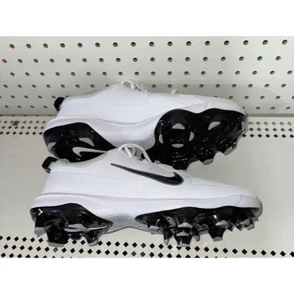 Nike Force Trout 9 Pro MCS Mens Molded Baseball Cleats Size 9.5 White Gray Black