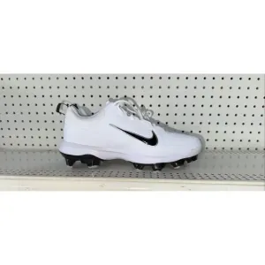 Nike Force Trout 9 Pro MCS Mens Molded Baseball Cleats Size 9.5 White Gray Black
