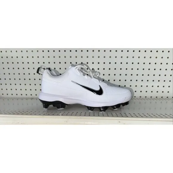 Nike Force Trout 9 Pro MCS Mens Molded Baseball Cleats Size 9.5 White Gray Black