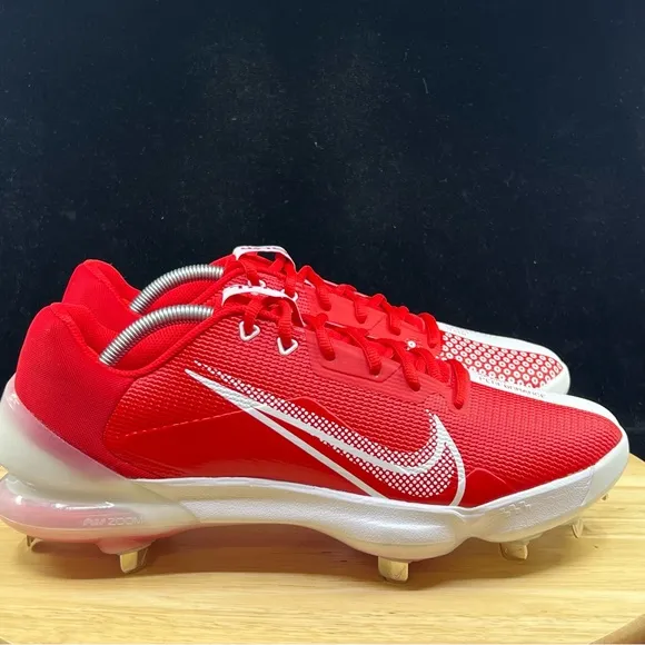 Nike Force Zoom Mike Trout 7 Low Metal Baseball Cleats CQ7224-602 Mens Size 10.5