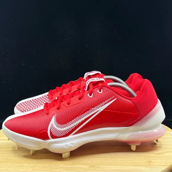 Nike Force Zoom Mike Trout 7 Low Metal Baseball Cleats CQ7224-602 Mens Size 10.5