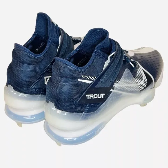 Nike Force Zoom Trout 7 Black White Baseball Cleats CI3134-005 Mens Size 13