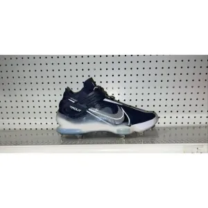 Nike Force Zoom Trout 7 Mens Metal Baseball Cleats Size 10.5 Navy Blue White