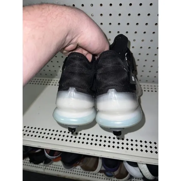 Nike Force Zoom Trout 7 Mens Metal Baseball Cleats Size 12 Black White