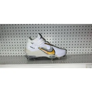 Nike Force Zoom Trout 7 Mens Metal Baseball Cleats Size 8.5 White Gold Black