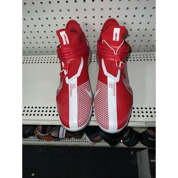 Nike Force Zoom Trout 7 Mens Metal Baseball Cleats Size 9 Red White CI3134-602