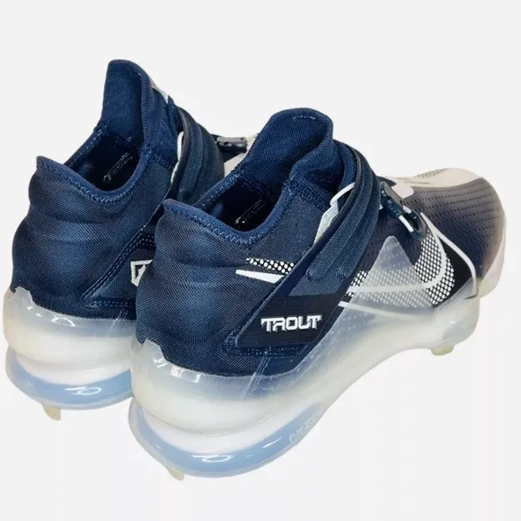 Nike Force Zoom Trout 7 Navy White Baseball Cleats CI3134-403 Mens Size 11.5