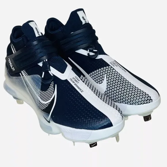 Nike Force Zoom Trout 7 Navy White Baseball Cleats CI3134-403 Mens Size 11.5
