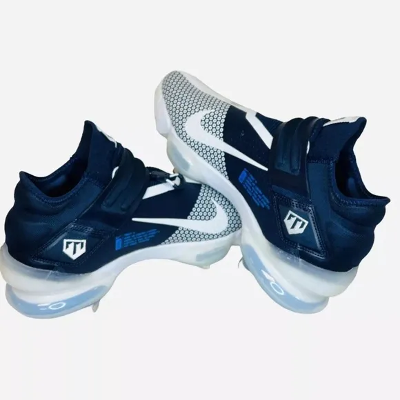 Nike Force Zoom Trout 7 Navy White Baseball Cleats CI3134-403 Mens Size 11.5