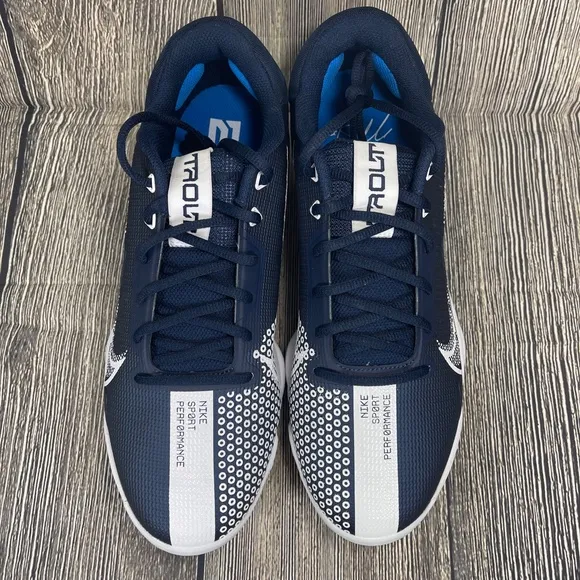 Nike Force Zoom Trout 7 Pro Baseball College Navy Blue/White Mens CQ7224-403
