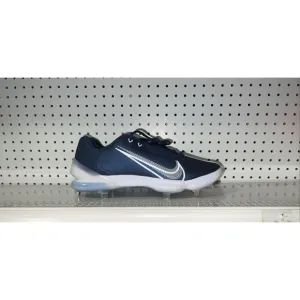 Nike Force Zoom Trout 7 Pro Mens Metal Baseball Cleats Size 12.5 Navy Blue White
