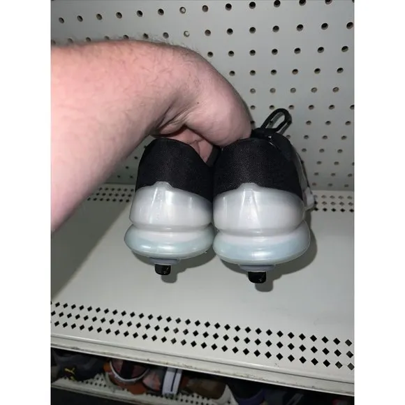 Nike Force Zoom Trout 7 Pro Mens Metal Baseball Cleats Size 8.5 Black White