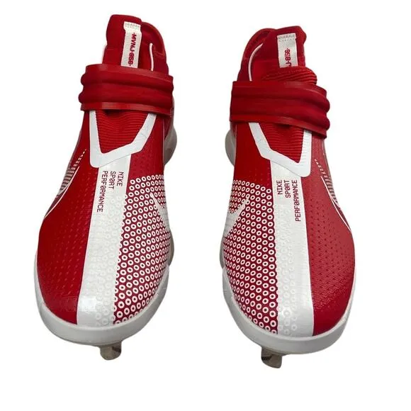 Nike Force Zoom Trout 7 Red Baseball Metal Cleats Mens Size 11.5 (CI3134-602)