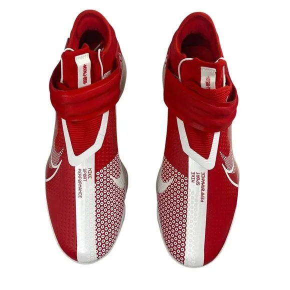 Nike Force Zoom Trout 7 Red Baseball Metal Cleats Mens Size 11.5 (CI3134-602)