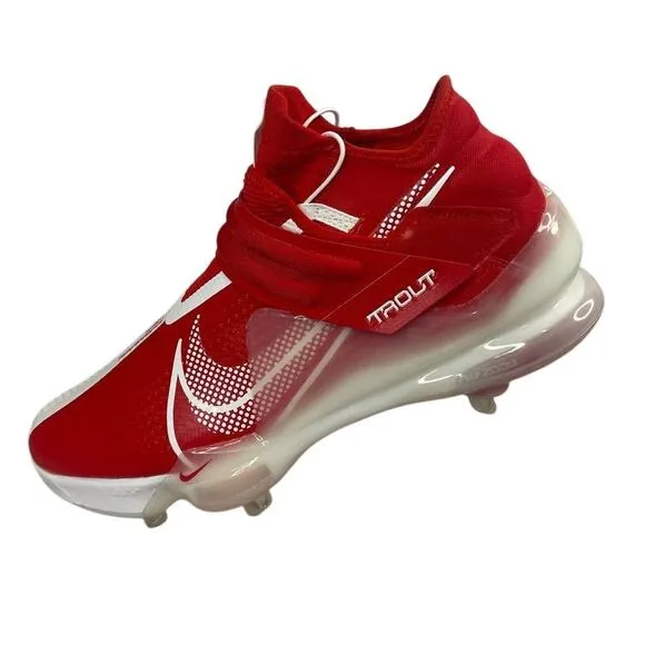 Nike Force Zoom Trout 7 Red Baseball Metal Cleats Mens Size 11.5 (CI3134-602)