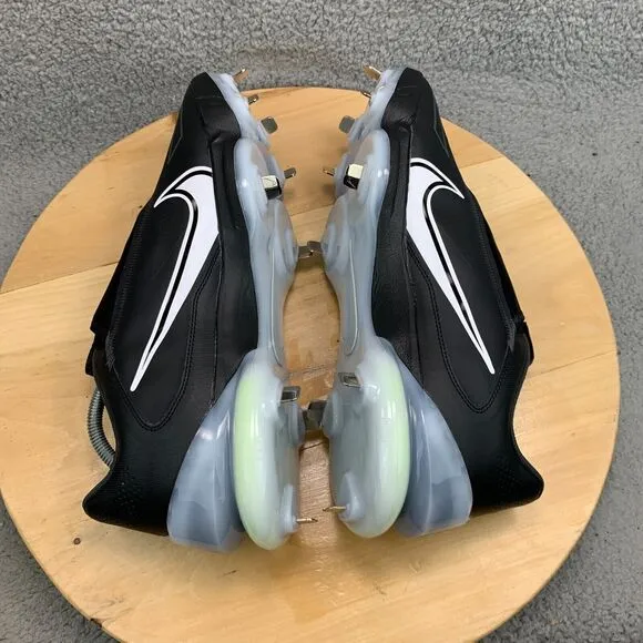 Nike Force Zoom Trout 8 Pro Mens Size 13 Metal Baseball Cleats Black White NEW
