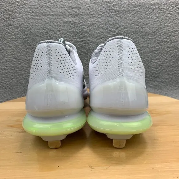Nike Force Zoom Trout 8 Pro Mens Size 13 Metal Baseball Cleats White NEW
