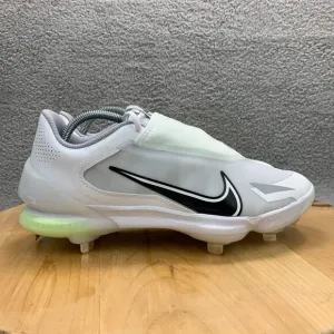Nike Force Zoom Trout 8 Pro Mens Size 13 Metal Baseball Cleats White NEW