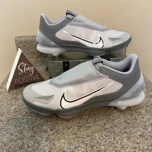 Nike Force Zoom Trout‎ 8 Pro Metal Baseball Cleats Gray/White CZ5915-001 Size 7