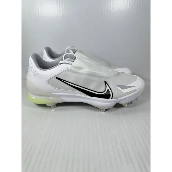 Nike Force Zoom Trout 8 Pro Metal Baseball Cleats Men's Size 9 CZ5915-100 White