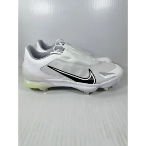 Nike Force Zoom Trout 8 Pro Metal Baseball Cleats Men's Size 9 CZ5915-100 White