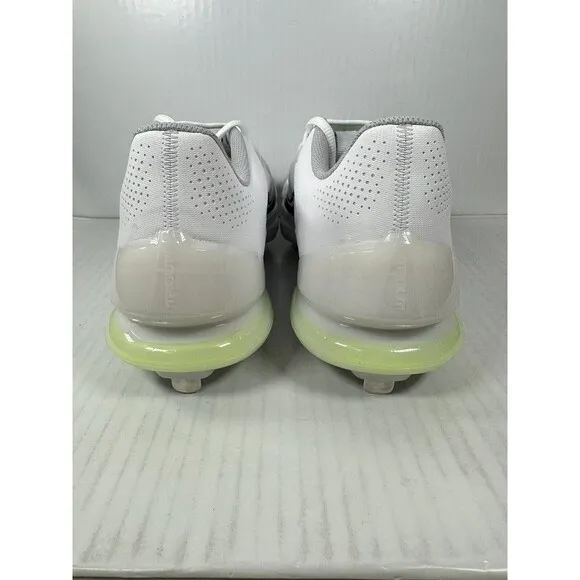 Nike Force Zoom Trout 8 Pro Metal Baseball Cleats Men's Size 9 CZ5915-100 White