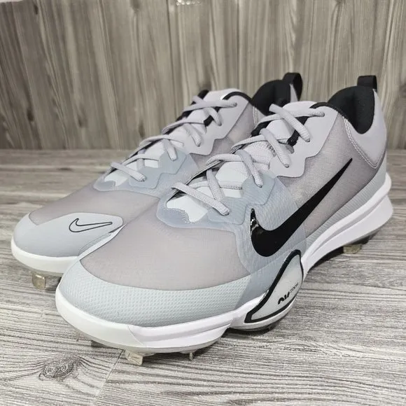 Nike Force Zoom Trout 9 Pro Baseball Mens GREY FB2907-002 - Men's Size 13 - NEW