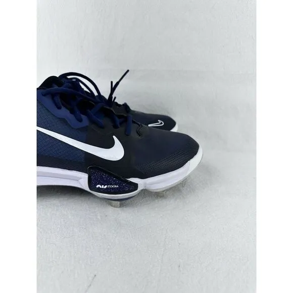 Nike Force Zoom Trout 9 Pro Midnight Navy Baseball Cleats Size 8 Metal      A1