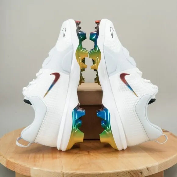 Nike Force Zoom Trout Pro 9 MCS Mens Size 11.5 Baseball Cleats 'Rainbow' NEW
