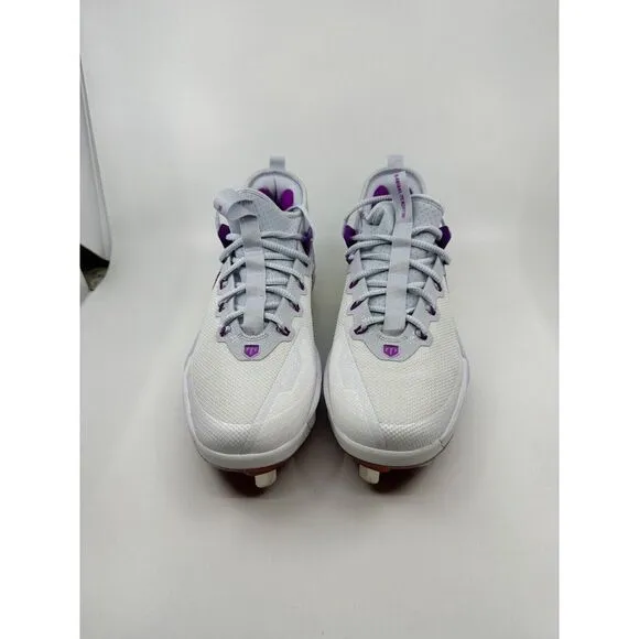 Nike Force Zoom Trout 9 Elite Baseball Cleats Men Size 8.5 White FV4575-106