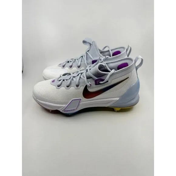 Nike Force Zoom Trout 9 Elite Baseball Cleats Men Size 8.5 White FV4575-106