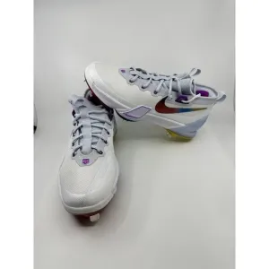 Nike Force Zoom Trout 9 Elite Baseball Cleats Men Size 8.5 White FV4575-106