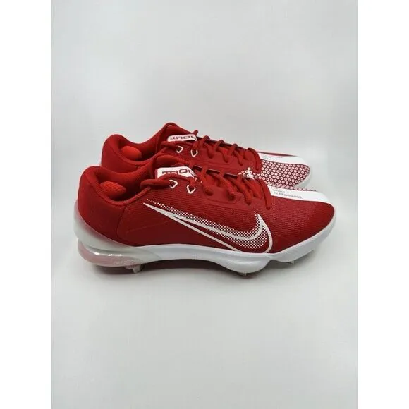 Nike Force Zoom Trout 7 Pro Metal Baseball Cleats Red CQ7224-602 Men’s Size 10