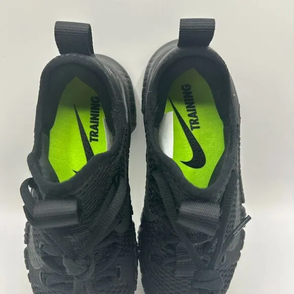 Nike Free Metcon 3 Triple Black Mens Sneakers Training Running Shoes Size 3.5