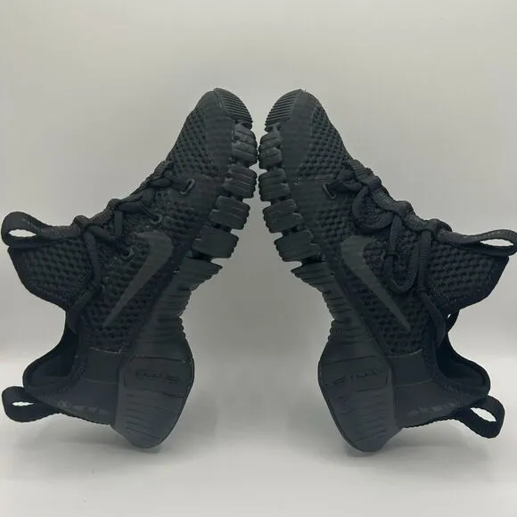 Nike Free Metcon 3 Triple Black Mens Sneakers Training Running Shoes Size 3.5