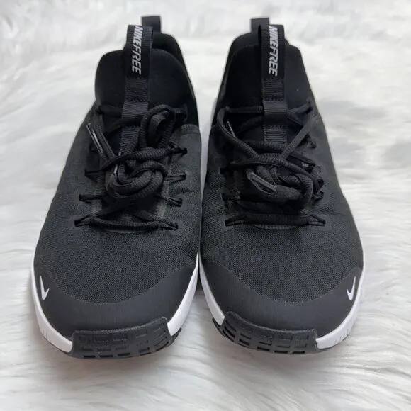 Nike Free Metcon 6 Black White Womens Training Shoes FJ7126-001 VNDS Sz 7.5