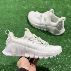 Nike Free Metcon 6 White Low Top Womens Training Shoes FJ7126-101 NEW Multi Sz