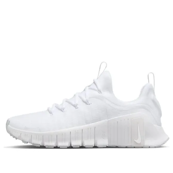 Nike Free Metcon 6 White Low Top Womens Training Shoes FJ7126-101 NEW Multi Sz