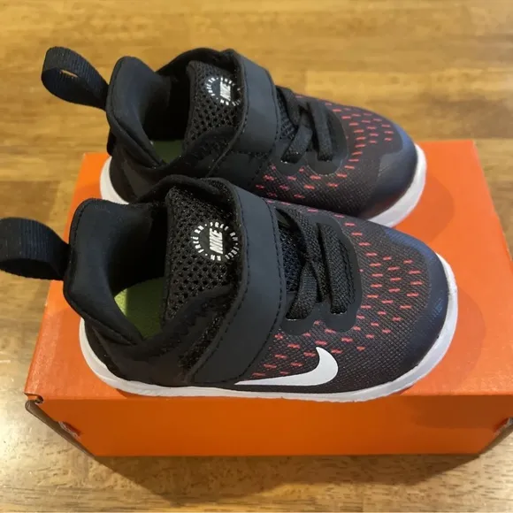 Nike Free RN 2018 (TDV) Black Toddler Shoes AH3456 001 Size 5c New In Box
