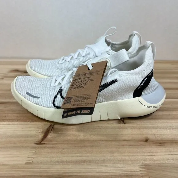 Nike Free RN Next Nature Road running shoes Womens 8 white coconut Photon Dust
