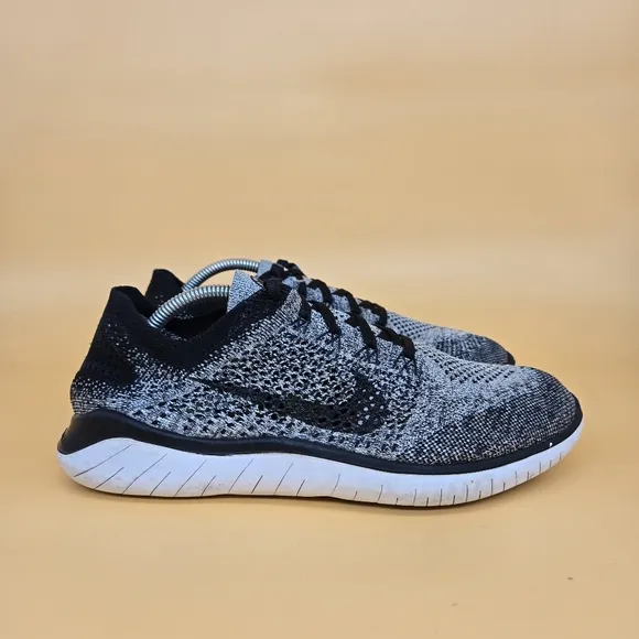 Nike Free Run Flyknit 2018 Men's Road Running Shoes Size 9