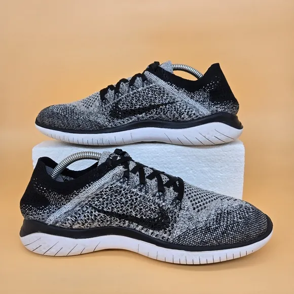 Nike Free Run Flyknit 2018 Men's Road Running Shoes Size 9