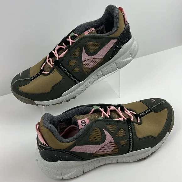 Nike Free Terra Vista Brown Kelp / Pink Glaze Men’s Outdoor Shoes Size 13 NEW