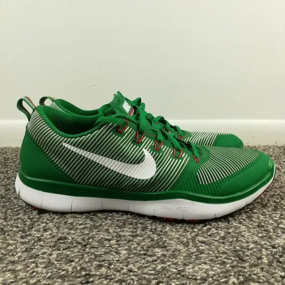 Nike Free Versatility Green Training Running Shoes Mexico 833336-316 Mens 11.5