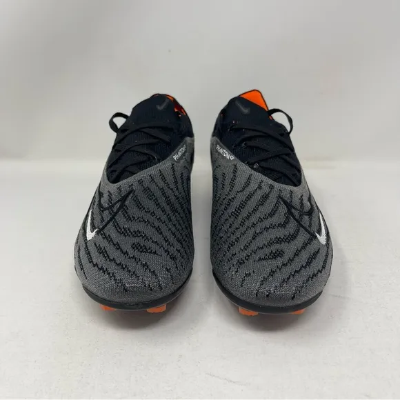 Nike Gripknit Phantom GX Elite FG Shadow Pack Black Grey Orange Cleats Size 5.5Y