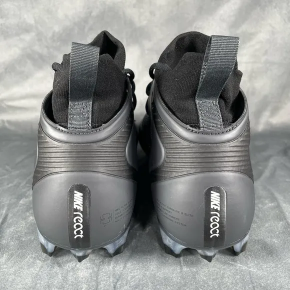 Nike Huarache 8 Elite LAX Black‎ Grey Lacrosse Cleats CW4440-011 Men’s Size 12