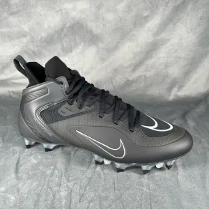 Nike Huarache 8 Elite LAX Black‎ Grey Lacrosse Cleats CW4440-011 Men’s Size 12
