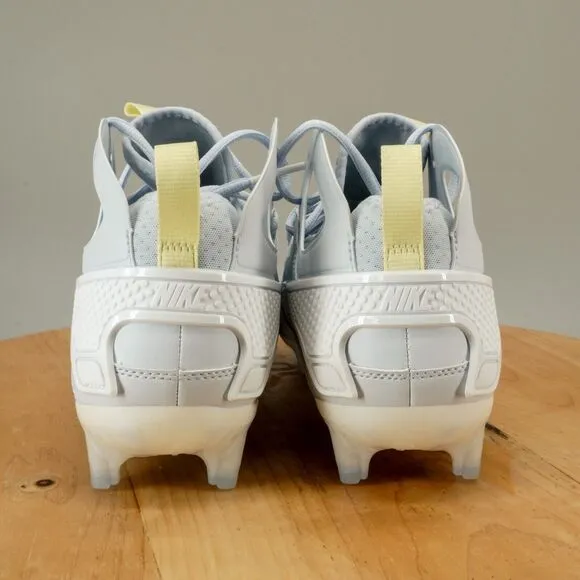 Nike Huarache 9 Elite Mid SE Mens Size 12.5 LAX Cleats Lacrosse Grey Light Blue