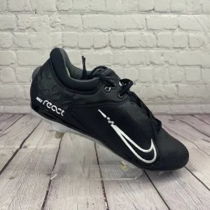 Nike HyperDiamond 4 Elite Black Softball Metal Cleats Women's Sz 10 (CZ5917-005)